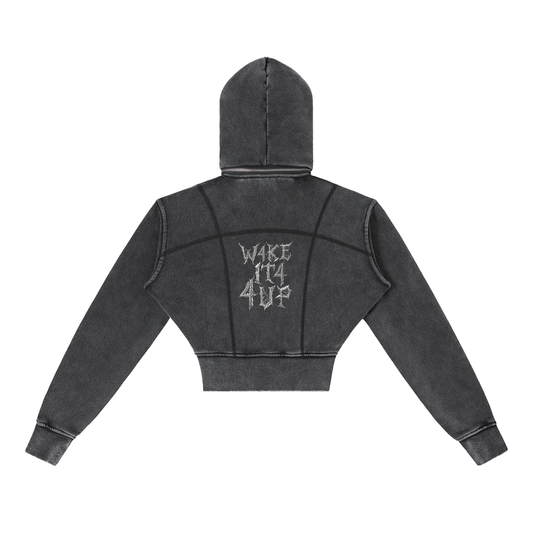444 | Wake it Up Cropped Hoodie ODMPOD
