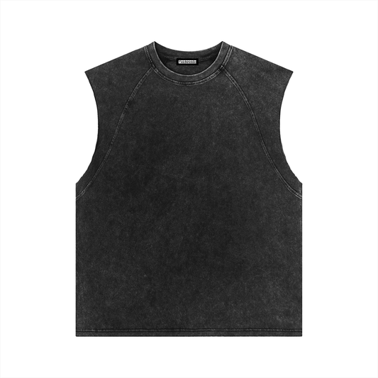 333 | Mirror Mirror Tank Top | Raw-Edge Ravewear ODMPOD