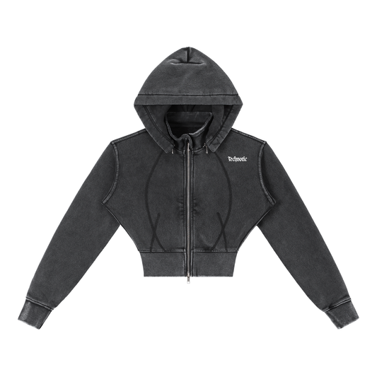 444 | Wake it Up Cropped Hoodie ODMPOD