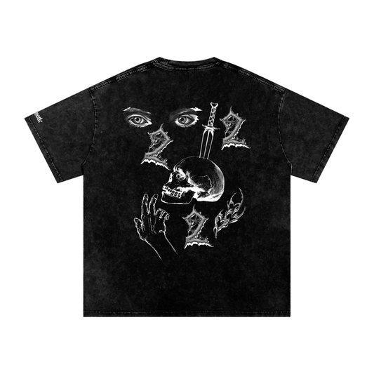 222 | Oversized Tattoo T-Shirt ODMPOD