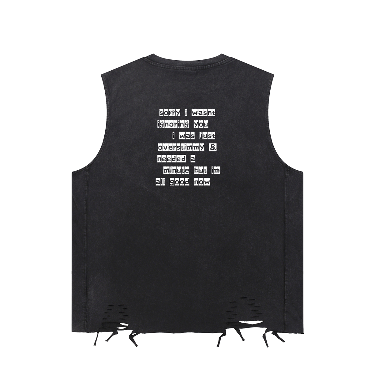 Overstimmy in the Club Tank Top ODMPOD